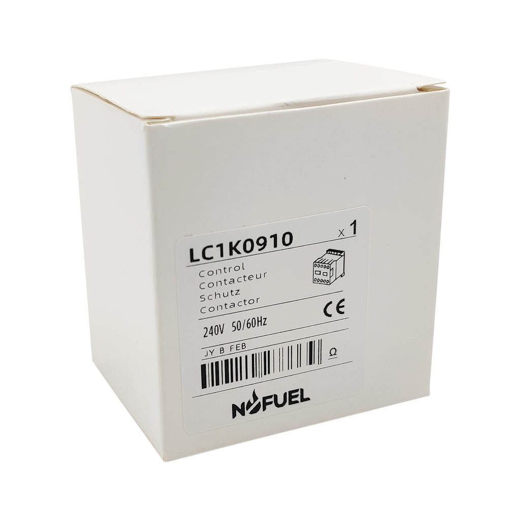LC1K0901U7 Contactor 240V coil 1NO 9A 3P replace Schneider LC1K0901