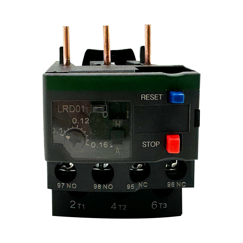 LRD01 Thermal Overload relays 0.1-0.16A apply to new LC1D contactor