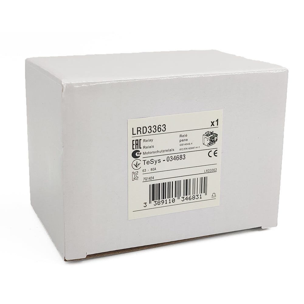 NEW LRD3363 Thermal Overload Relay 63-80A fit for new LC1D80 LC1D95