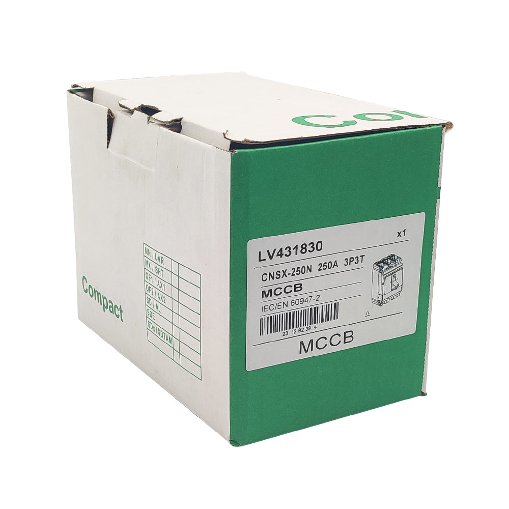 LV431830 NSX250N TM250D MCCB 3P3D Electric compact Circuit breaker