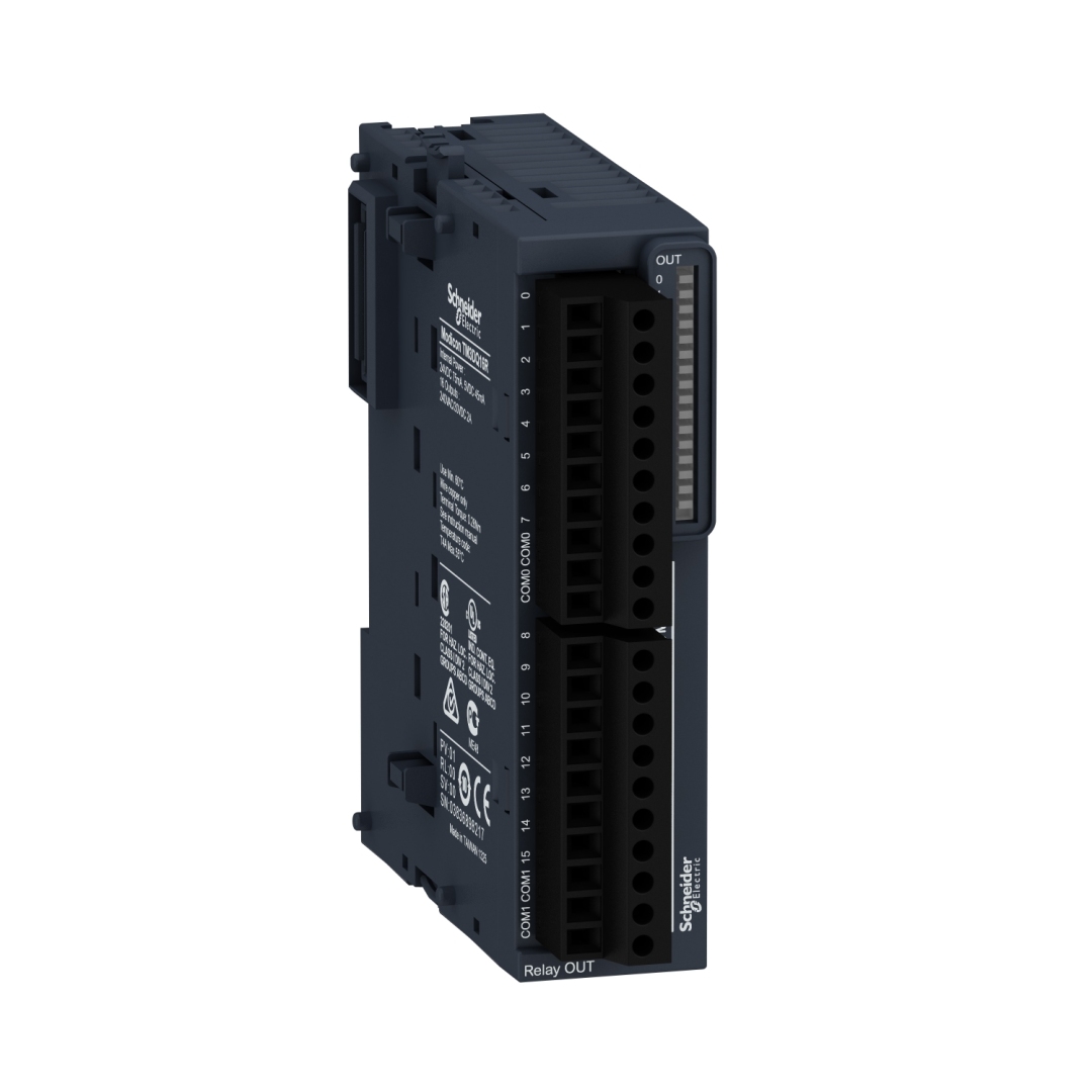 24v Discrete Output Module TM3DQ16R discrete output module 16 relay outputs screw 24V DC