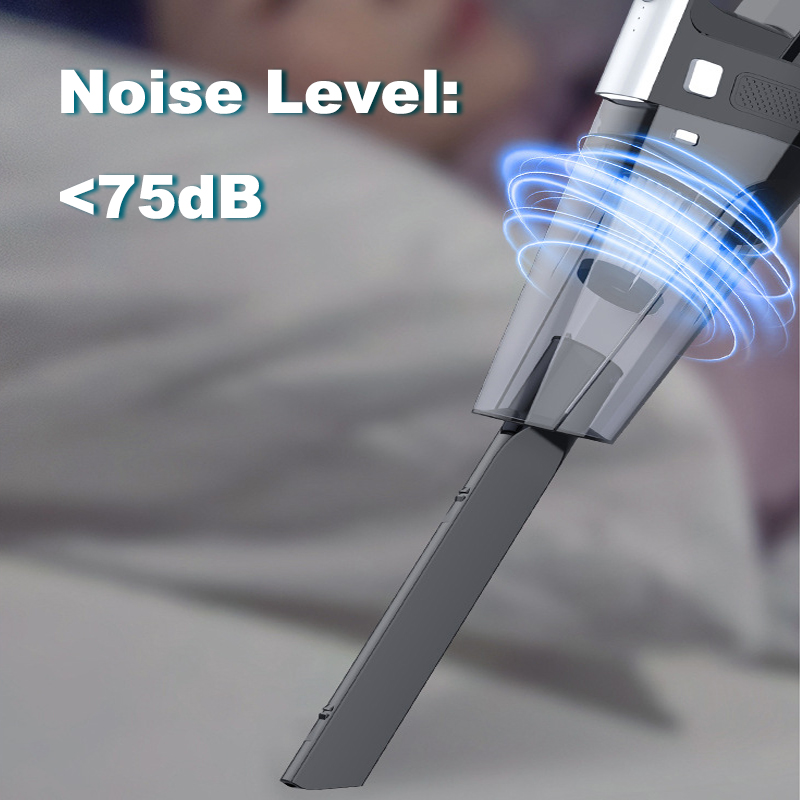 Handheld Vacuum Portable Rechargeable Car Vacuum Cleaner Cordless with 12000PA Powerful Suction for Car Home Office and Pet Hair-grikey