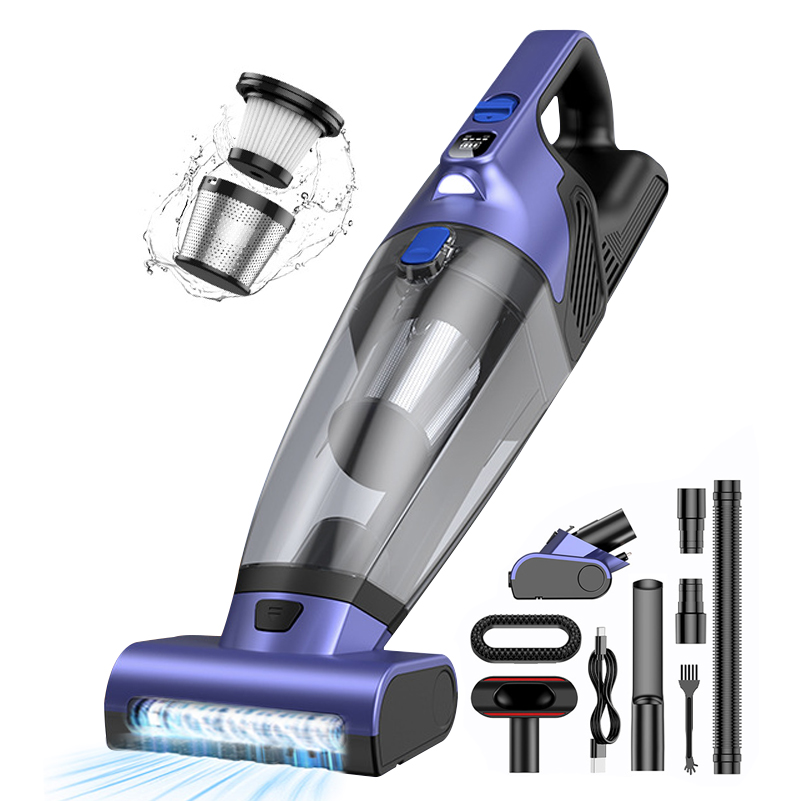 GRIKEY Cordless Handheld Vacuum Cleaner 10000Pa Powerful Suction Deep Clean For Pet
