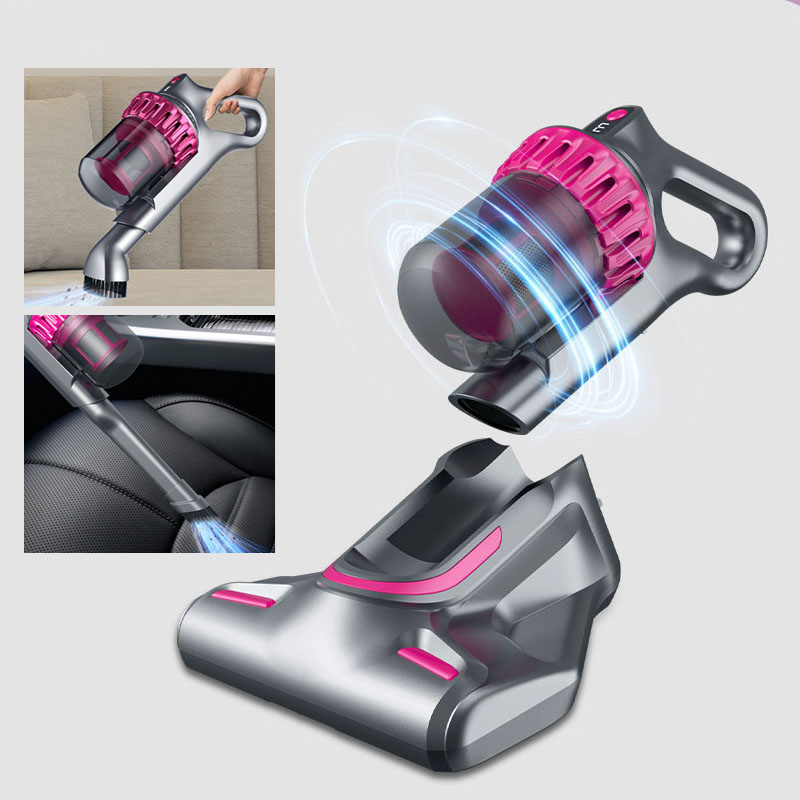 Bed Vacuum Cleaner UV-C Light Sanitizing Cordless Anti-allergen Powerful Handheld Mattress Vacuum for Bed Sofa Car Vacuuming-grikey