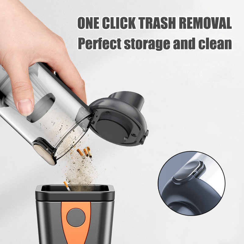  Wireless car Vacuum Cleaner Electric Air Duster USB rechargeable 8000pa strong suction 120w High Power Cordless Vaccum cleaner-grikey