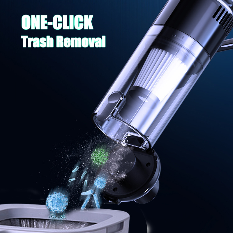 Handheld Vacuum Cordless Portable Car Vacuum Cleaner Rechargeable Mini Hand Held Vacuum One-Click Dust Removal for Car Home Pet -grikey