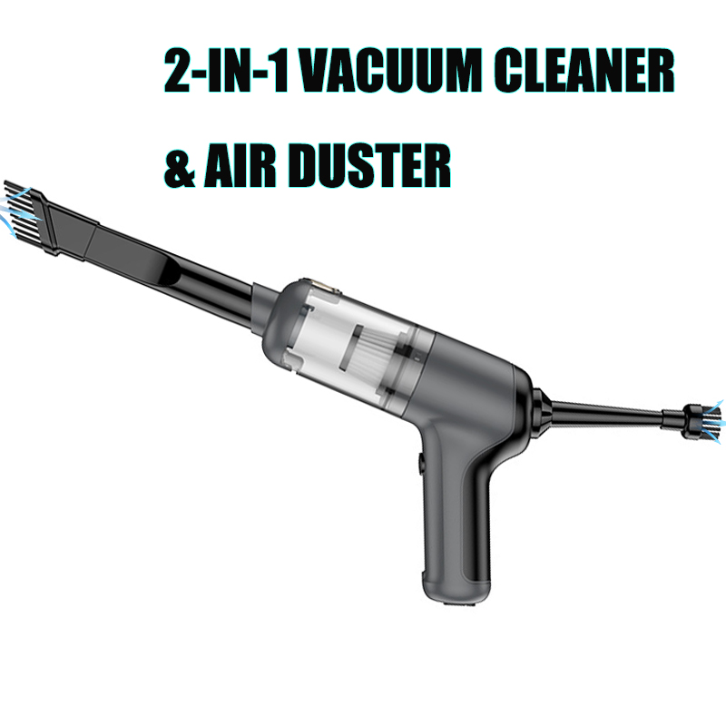  Wireless car Vacuum Cleaner Electric Air Duster USB rechargeable 8000pa strong suction 120w High Power Cordless Vaccum cleaner-grikey