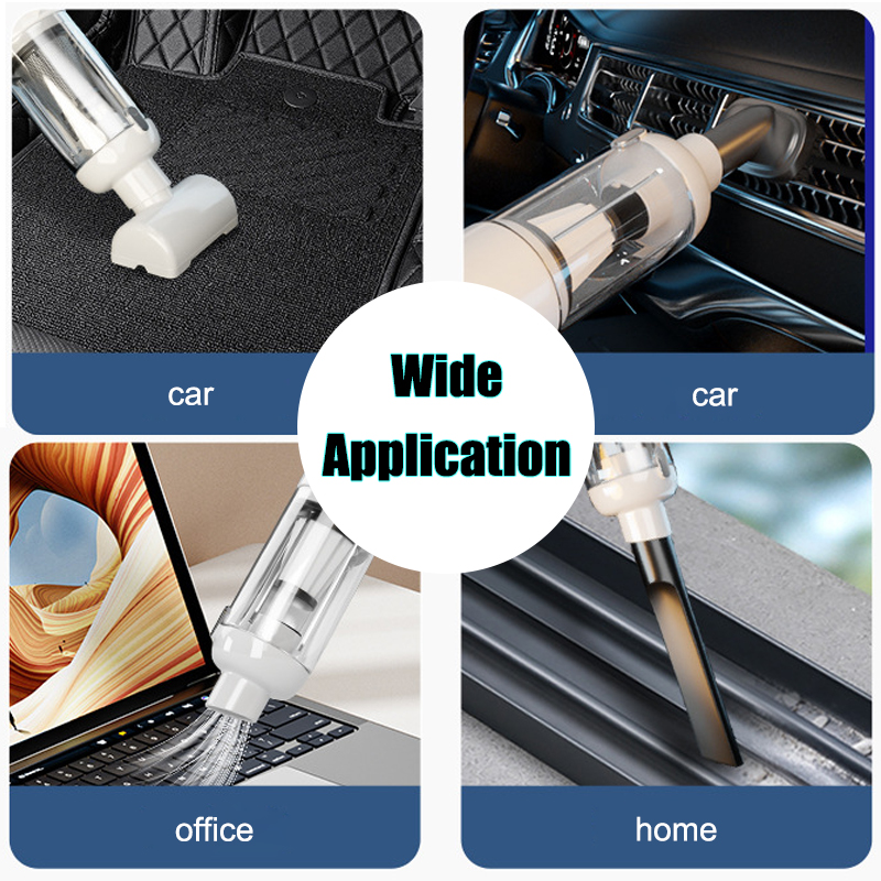 Handheld Vacuum Cordless Portable Car Vacuum Cleaner Rechargeable Mini Hand Held Vacuum One-Click Dust Removal for Car Home Pet -grikey