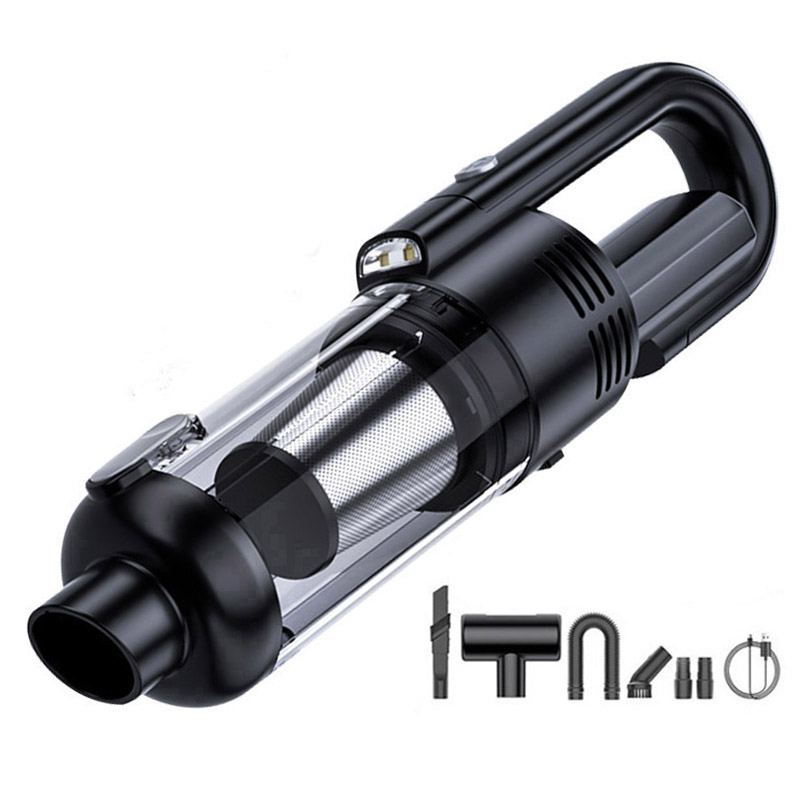 Handheld Car Vacuum Cleaner Cordless 9000PA Powerful Suction Portable Lightweight Hand Held Vacuum Large Capacity Battery Last Long Wireless Mini Vacuum With LED Light For Home Office Cleaning-grikey