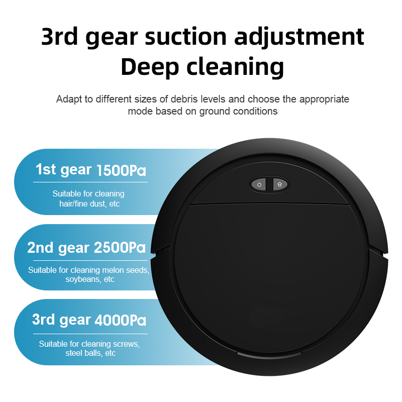 Smart Robot Vacuum Cleaner for Home Vacuum Cleaner Robot Wireless Wet Dry Vacuum Cleaner Remote Control Automatic Sterilization Sweeper-grikey