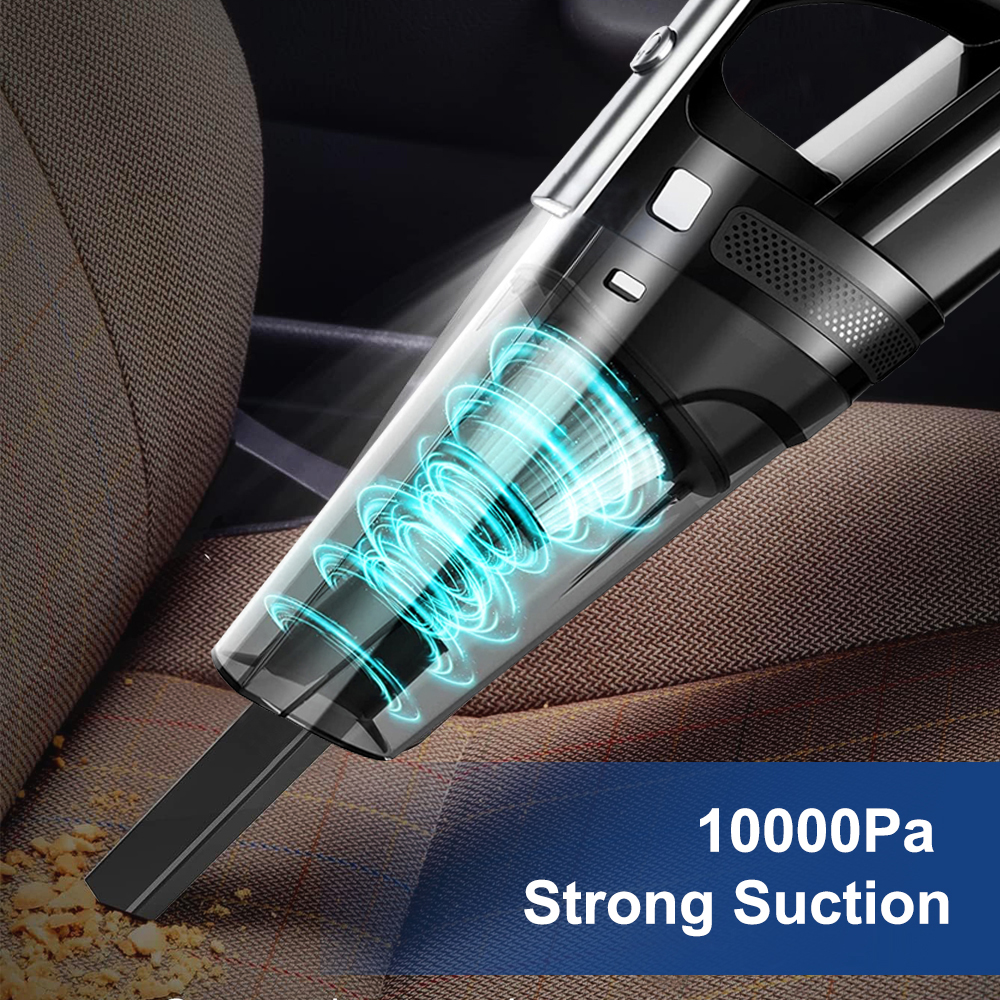 GRIKEY Car Vacuum Cleaner 12V Cord Vacuum Cleaner for Car Black