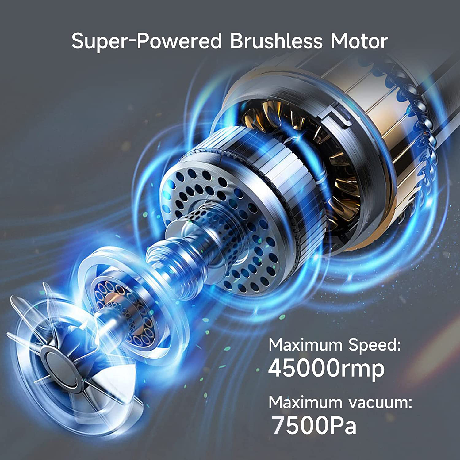 One-click Dust Emptying High Suction Power Cordless Vacuum Cleaner