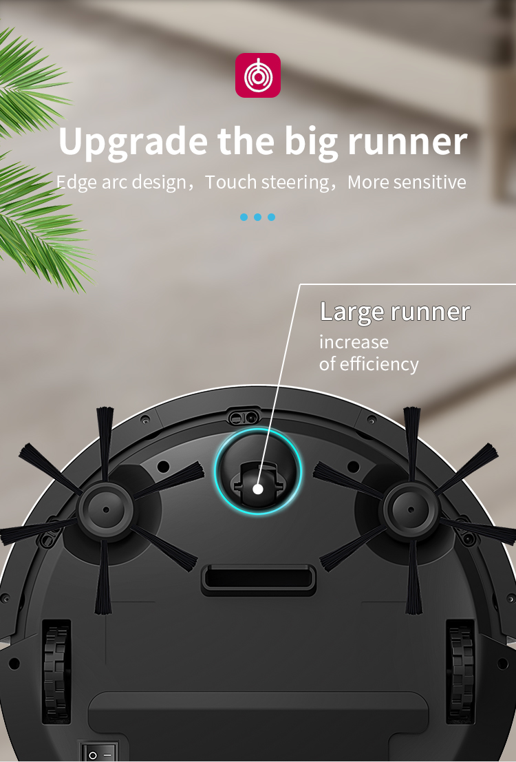 Robot Vacuum Cleaner, Robotic Vacuum and Mop Combo with Water Tank App Control, Ideal for Hard Floors Pet Hair Low Pile Carpet -grikey