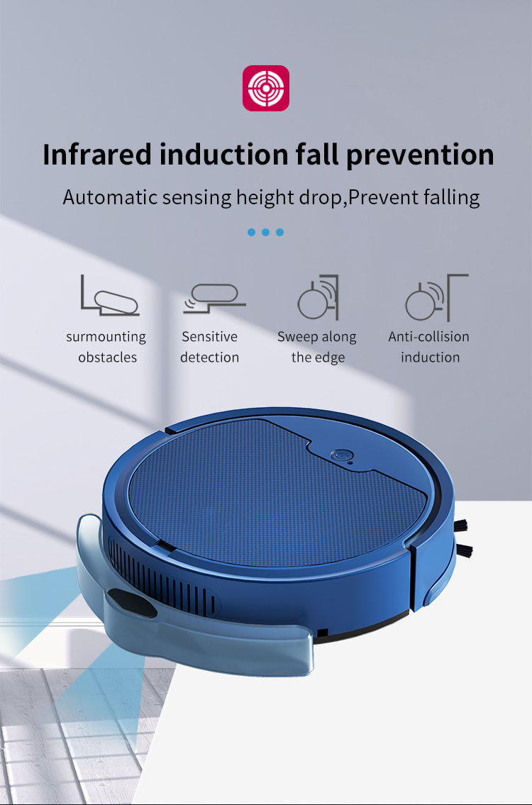 Robot Vacuum Cleaner, Robotic Vacuum and Mop Combo with Water Tank, App Control, Ideal for Hard Floors Pet Hair Low Pile Carpet -grikey