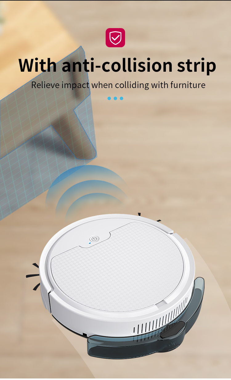 Robot Vacuum Cleaner, Robotic Vacuum and Mop Combo with Water Tank App Control, Ideal for Hard Floors Pet Hair Low Pile Carpet -grikey