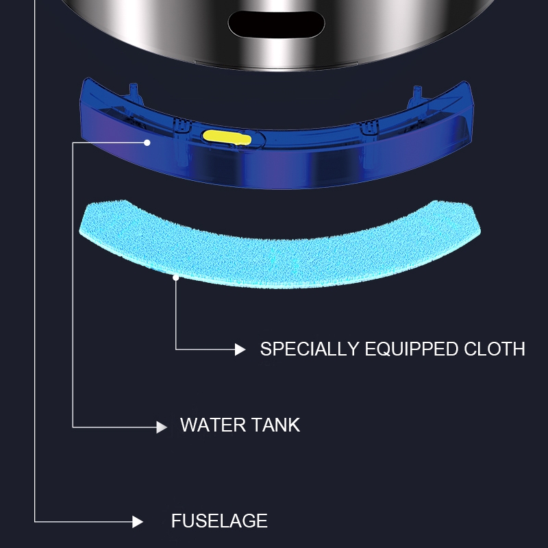 Smart Sweeping Robot Vacuum Cleaner with Remote Control and Automatic Recharging Features