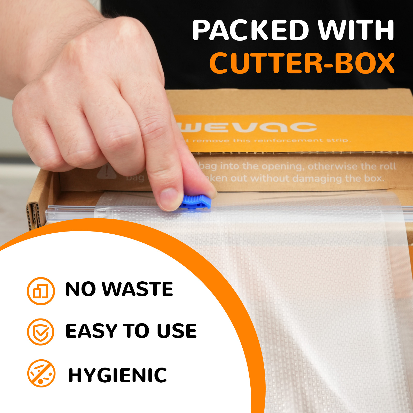 8” x 150’ Cutter Bag Roll