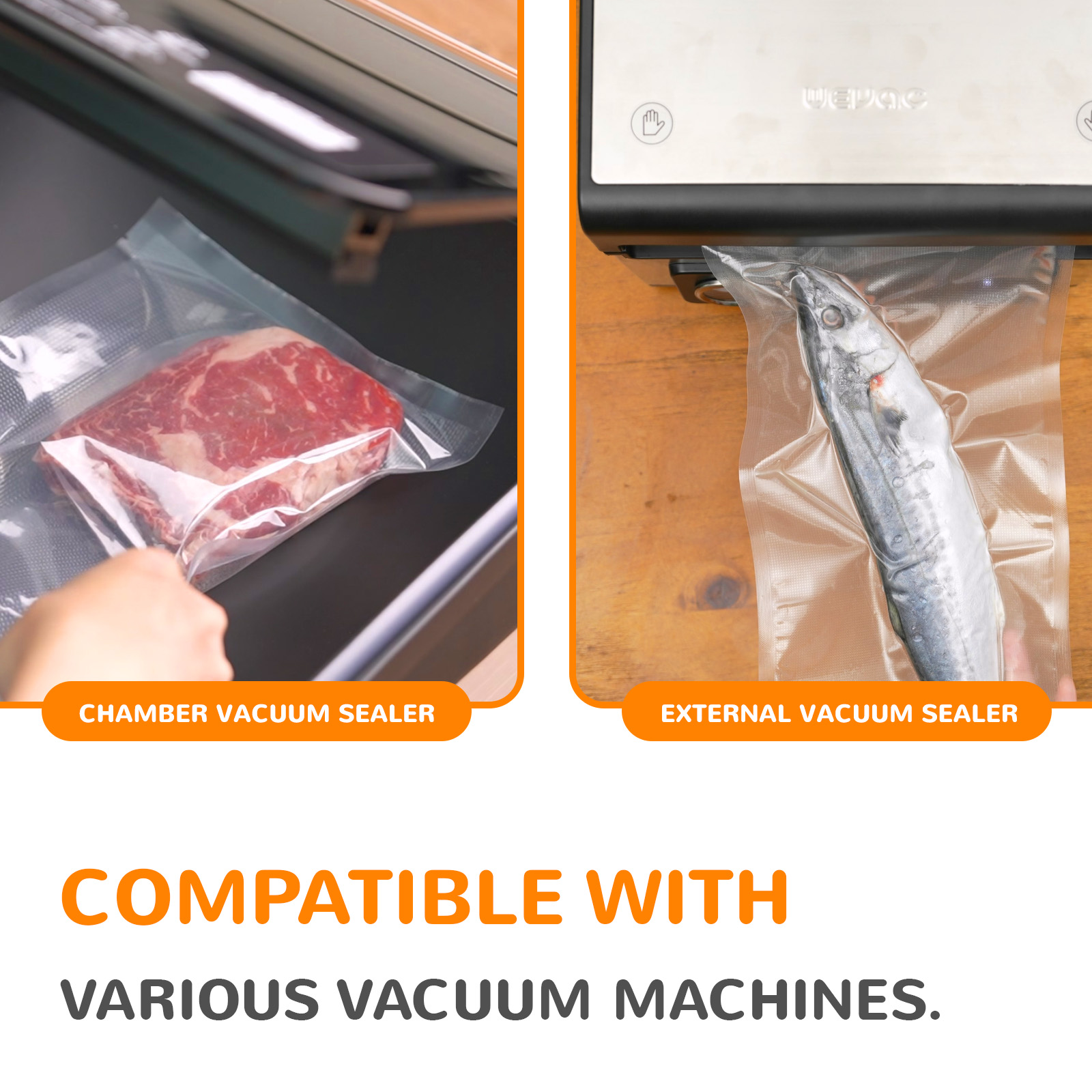 Wevac Vacuum Sealer Bags - Thumbnail 5