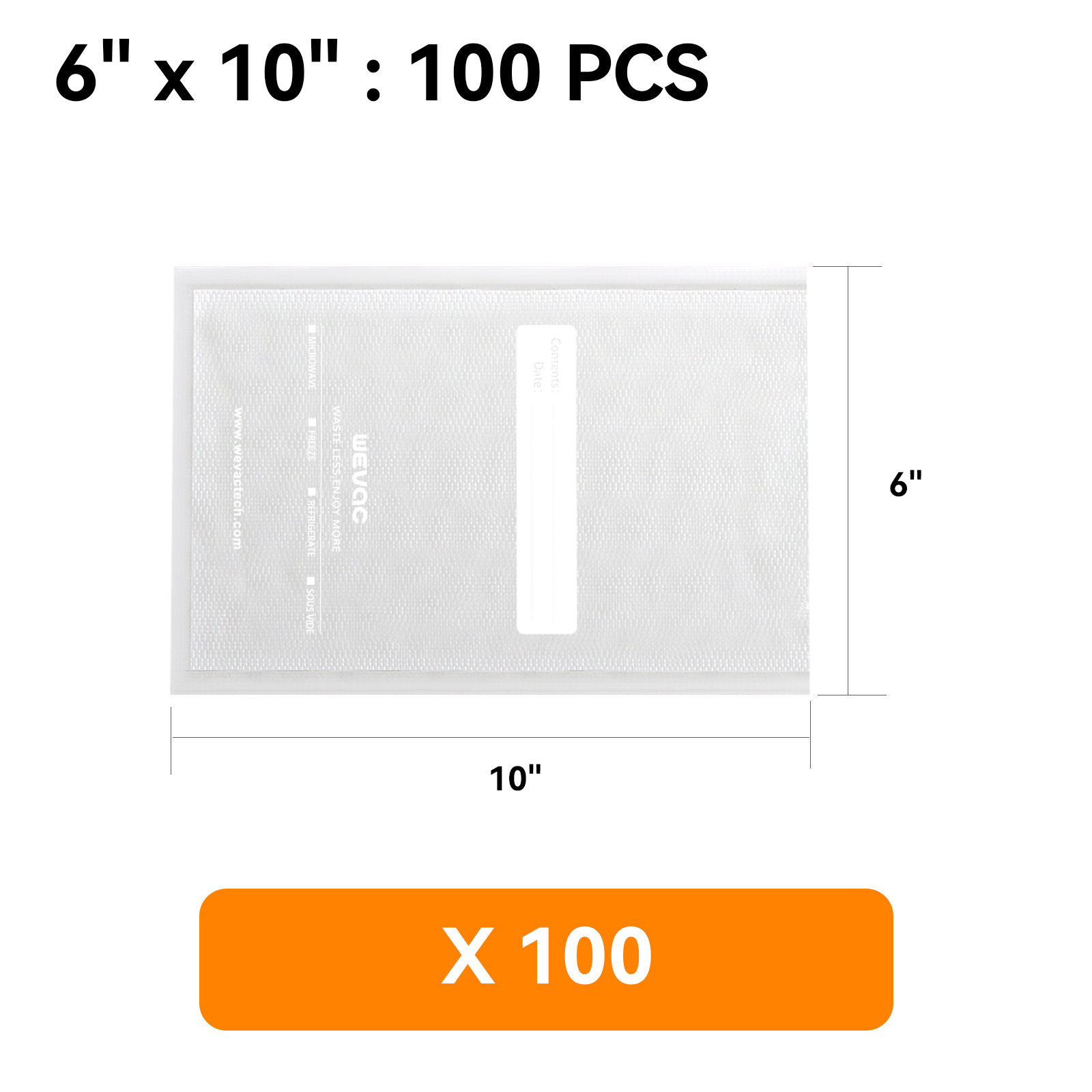 Wevac Vacuum Sealer Bags - Thumbnail 5