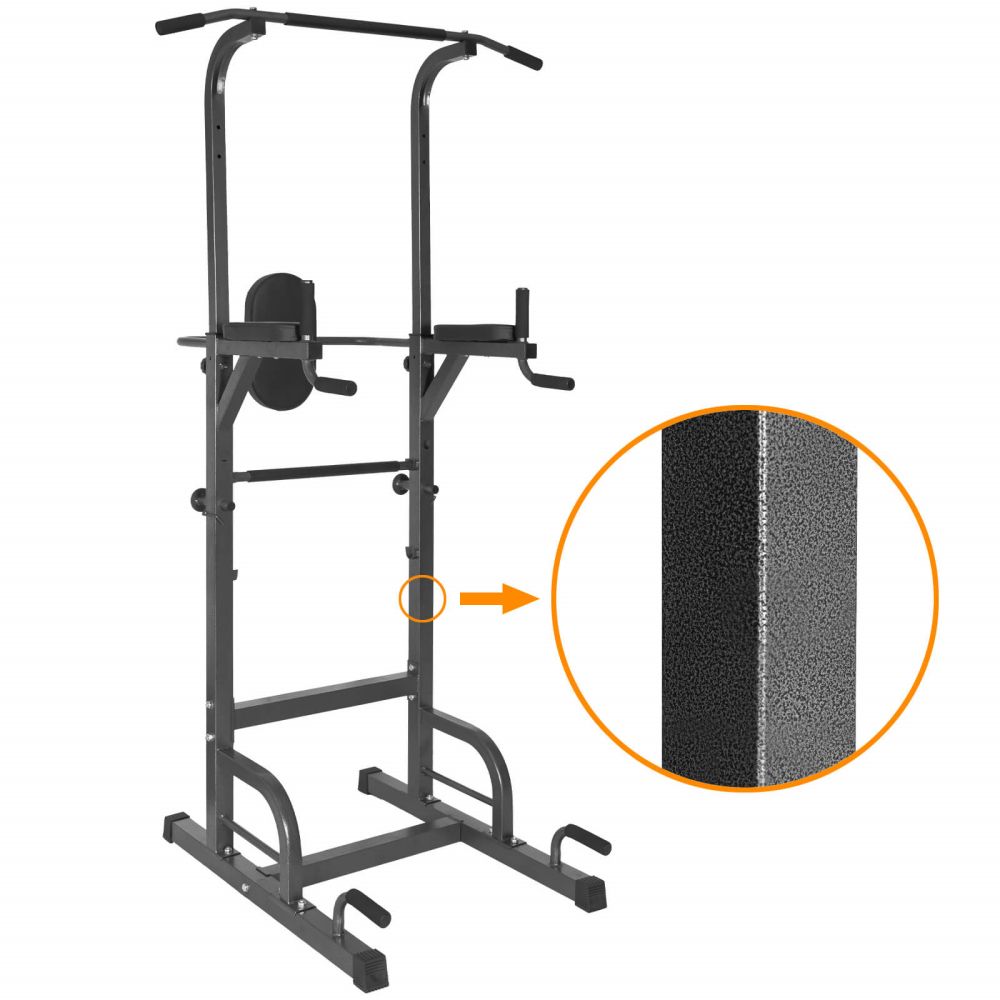 EXERCISE STATION, ADJUSTABLE, FITNESS, TRAINING, MULTIPURPOSE, FOR DOMINATED, MUSCULATION, PULL UP, WITH HOOK BAR SUPPORT, FREE