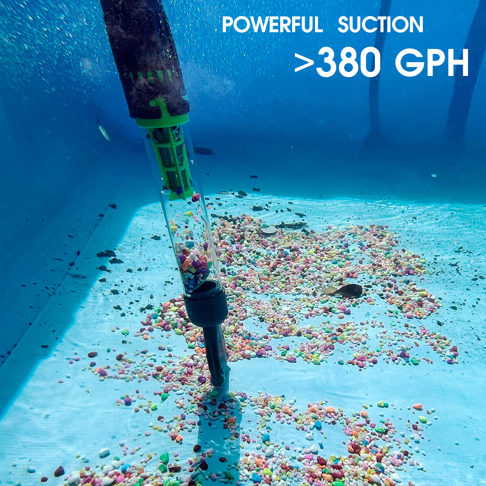 AQUAFYSH Lightweight Cordless Pool & Spa Vacuum Cleaner for Hot Tub, Rechargeable Small Above Ground Pool