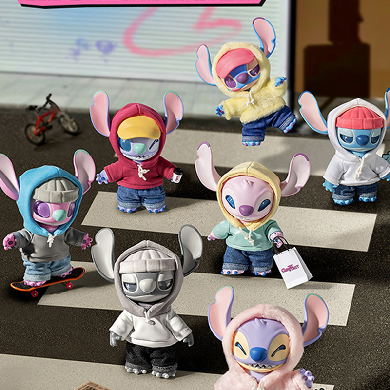 21144 Disney Stitch GenZ Street Series Vinyl Plush Blind Box