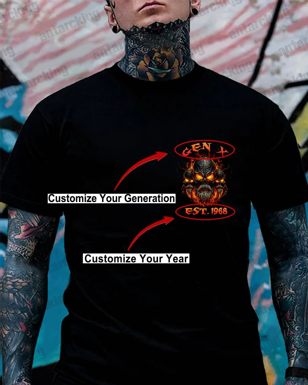 100% Bitter Old F*ckers Club Custom Year Sweatshirt/T-shirt/Hoodie