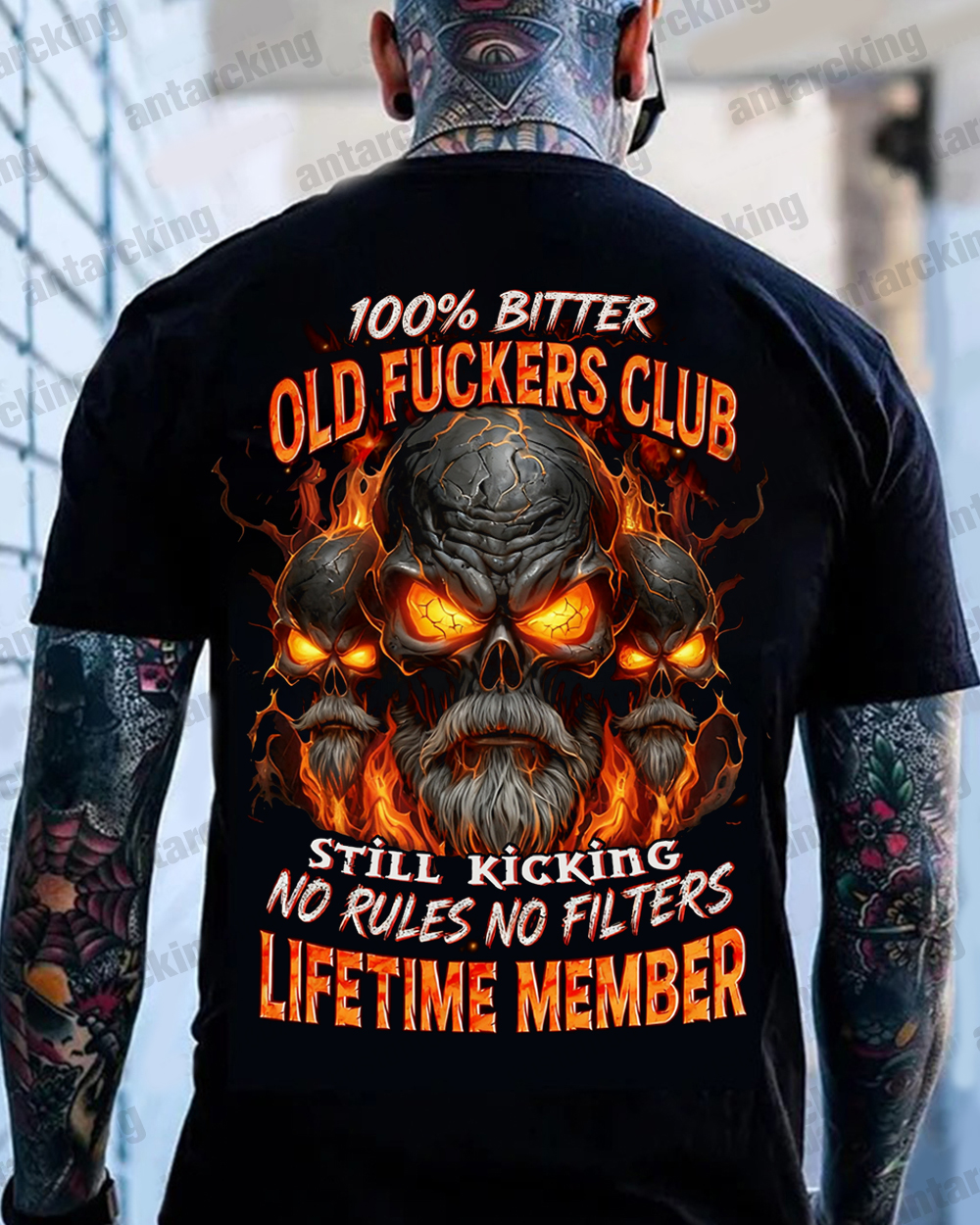 100% Bitter Old F*ckers Club Custom Year Sweatshirt/T-shirt/Hoodie