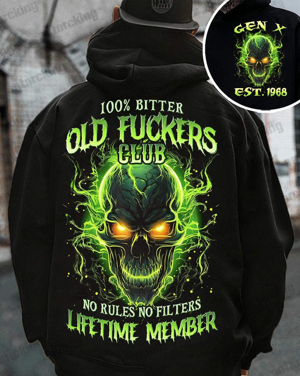 Old F*ckers Club Lifetime Member Custom Year Gen X ,Boomer Sweatshirt/T-shirt/Hoodie