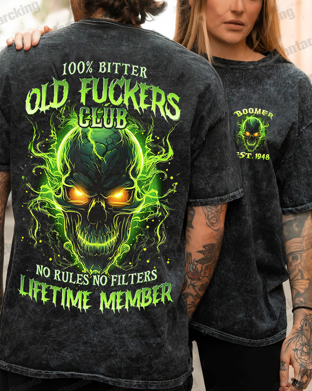 Old F*ckers Club Lifetime Member Custom Year Gen X ,Boomer Sweatshirt/T-shirt/Hoodie