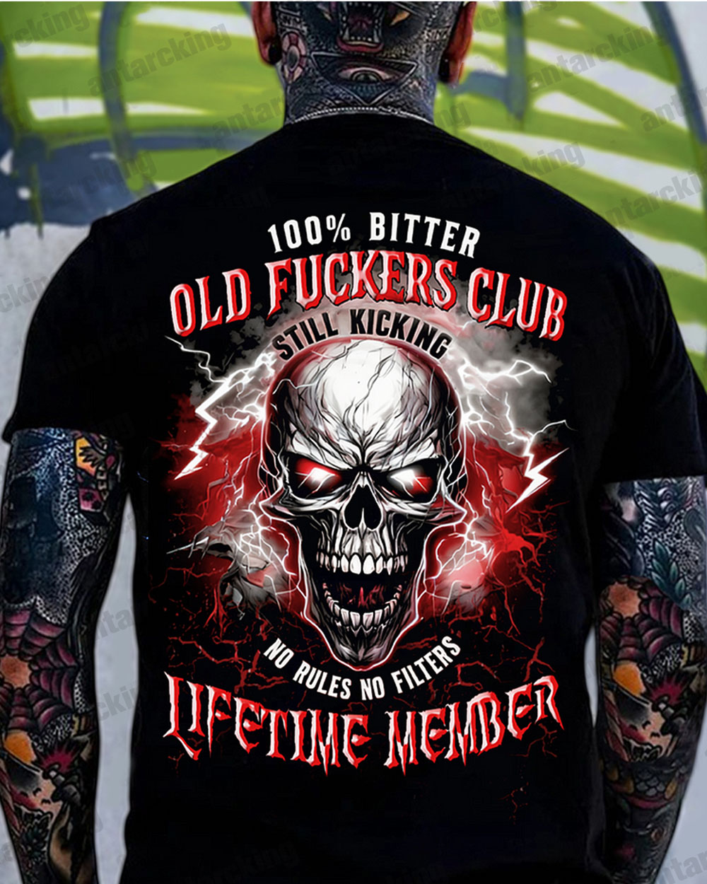 100% Bitter Old Fuckers Club Custom Year Gen X ,Boomer Sweatshirt/T-shirt/Hoodie