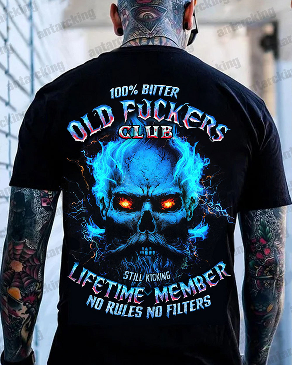 100% Bitter Old Fuckers Club Custom Year Gen X ,Boomer Sweatshirt/T-shirt/Hoodie