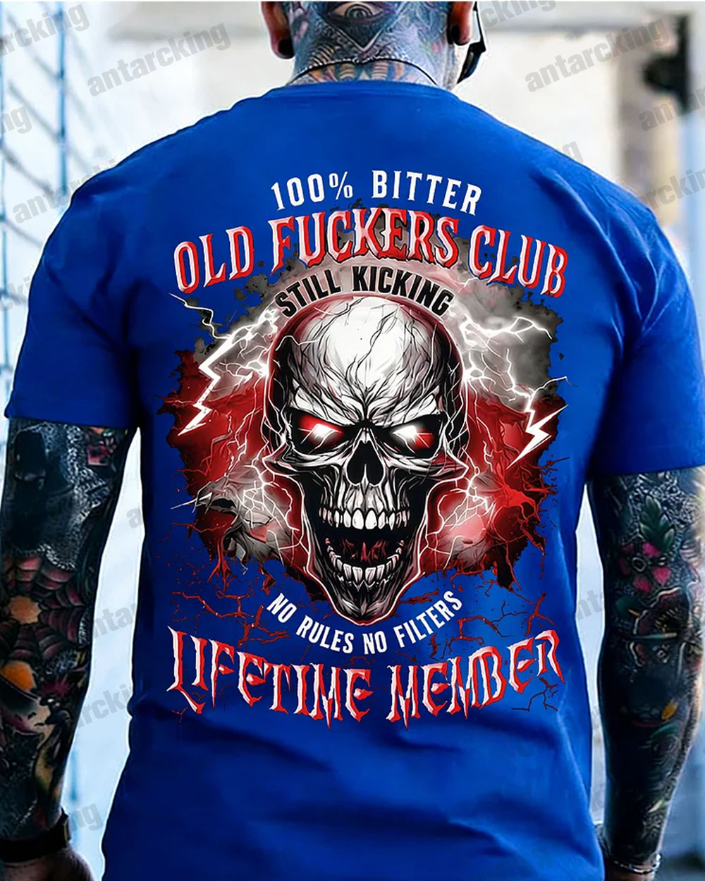 100% Bitter Old Fuckers Club Custom Year Gen X ,Boomer Sweatshirt/T-shirt/Hoodie