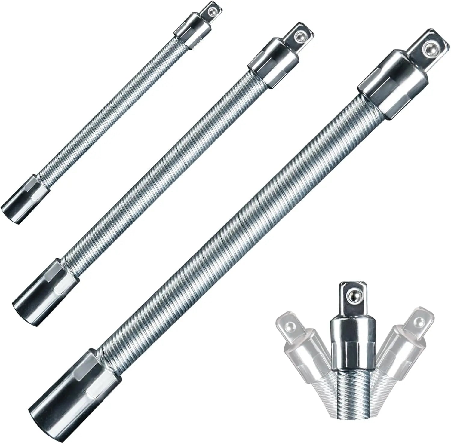TYIIPRO™ Flexible Socket Extension Bar Set