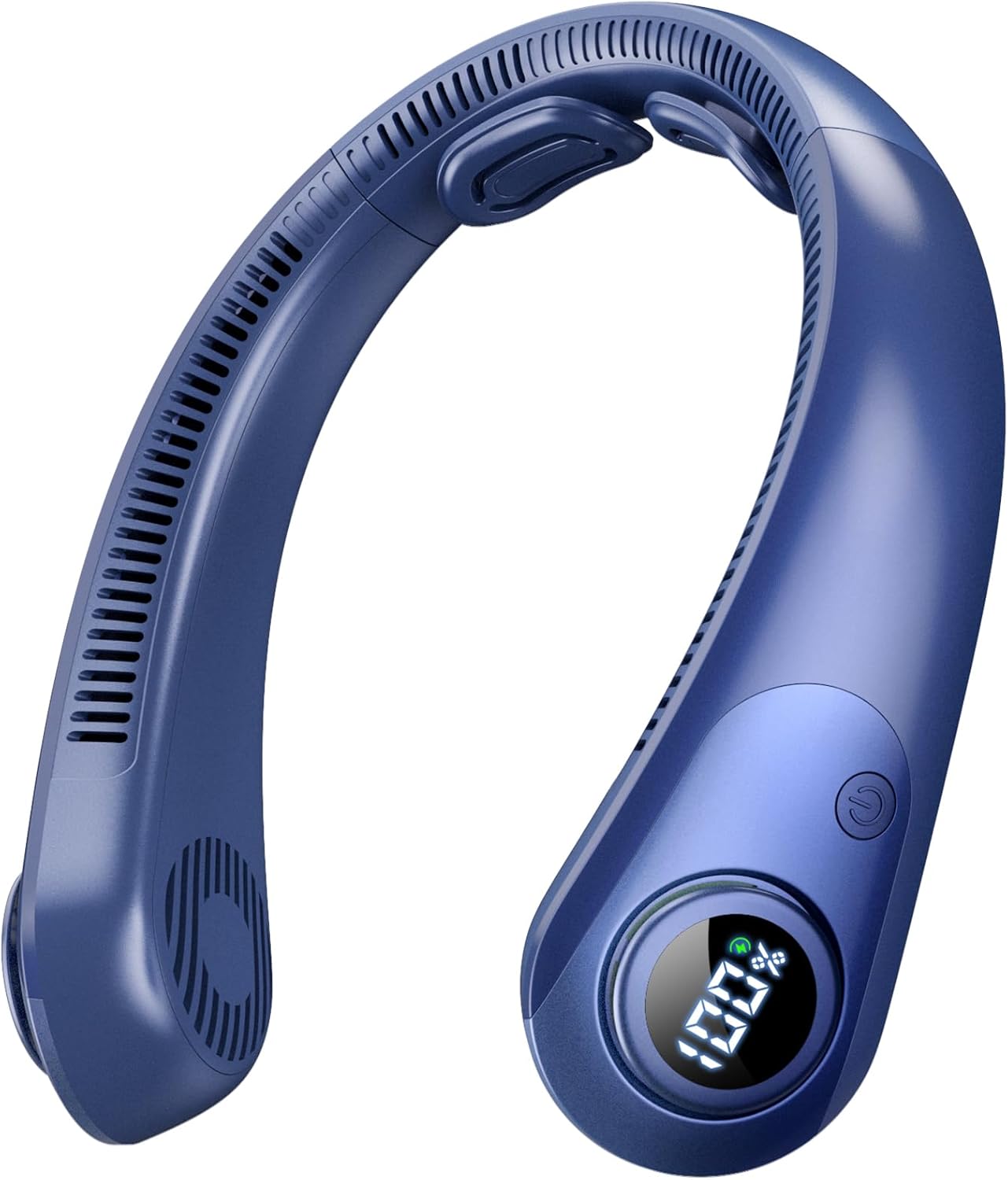 Portable Neck Fan Hands-Free Personal Cooling Fan with 3 Speeds & 360° Airflow for Home Travel