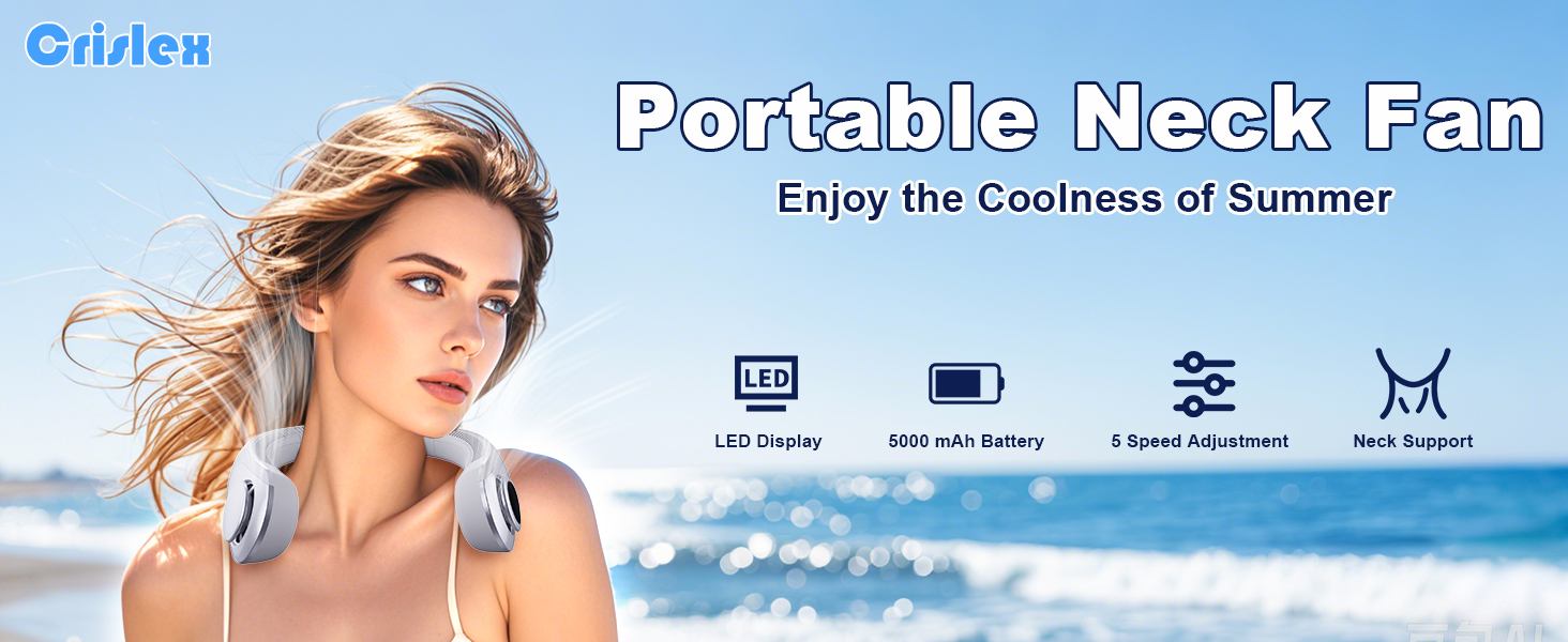 Rechargeable Neck Fans