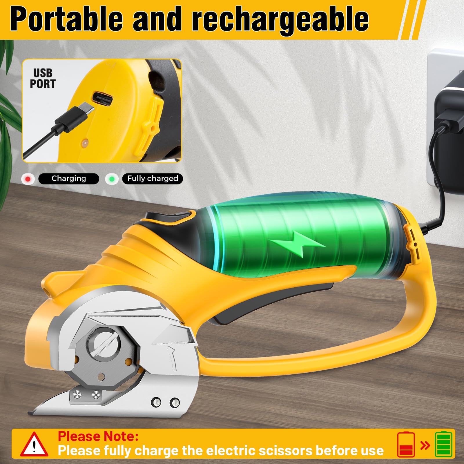 Cordless Safety Electric Cutter