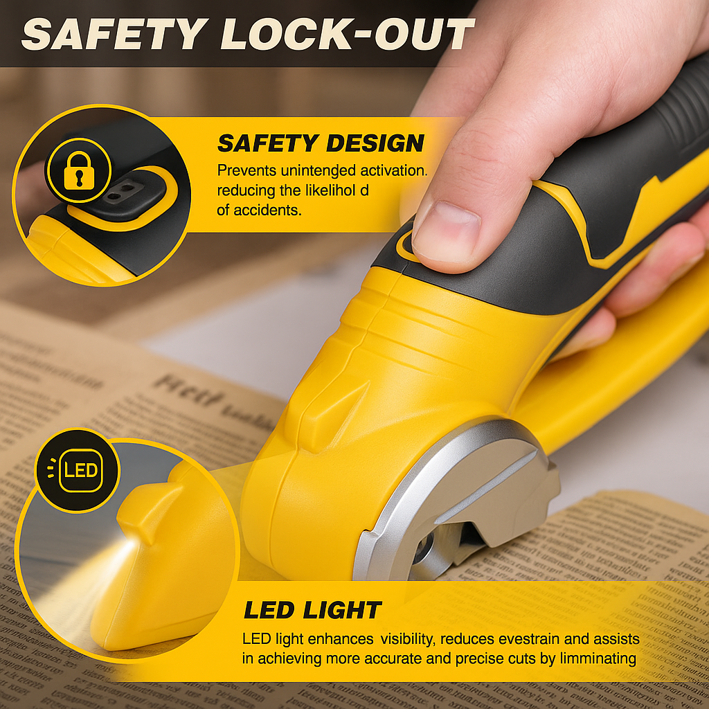 Cordless Safety Electric Cutter