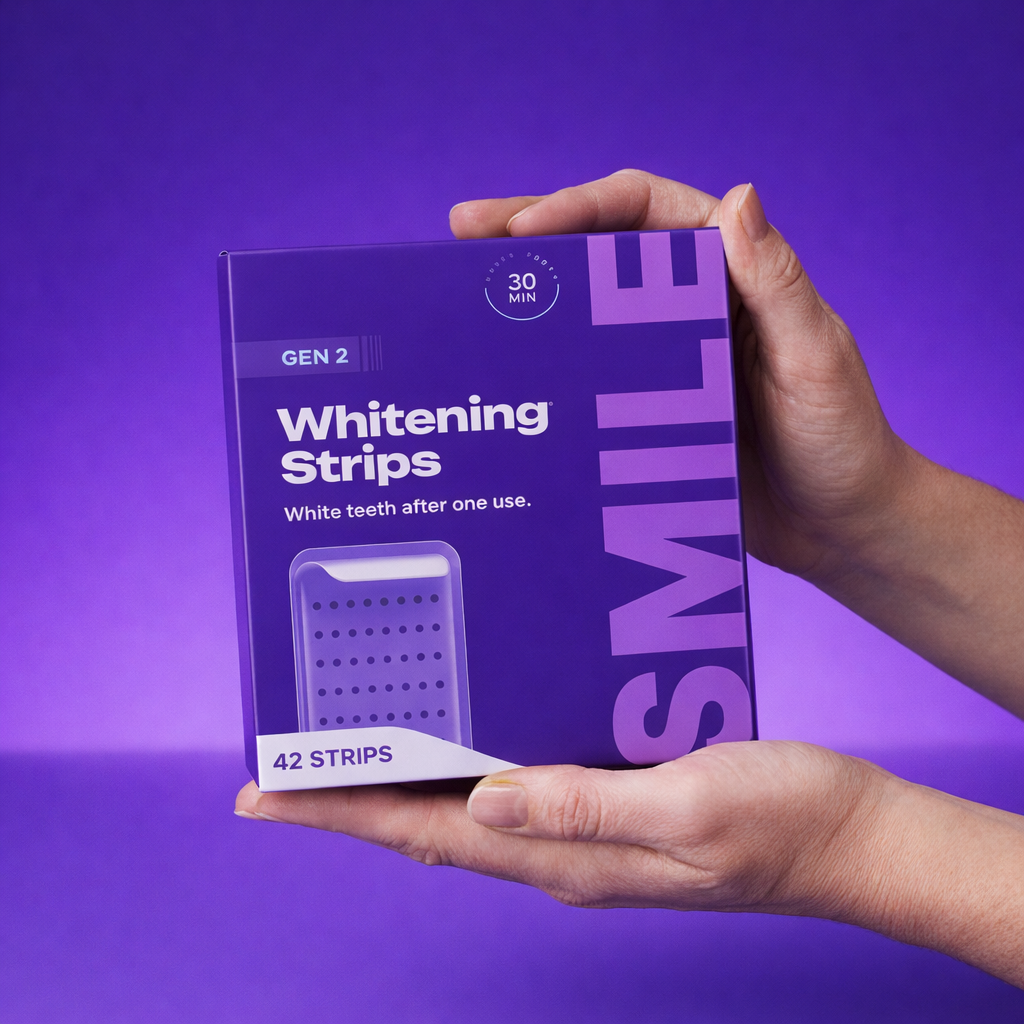 Purple Whitening Strips - Nivera Smile