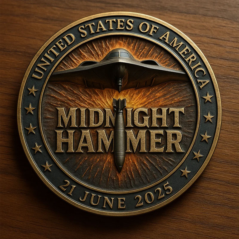 Midnight Hammer Legacy Collector Coin