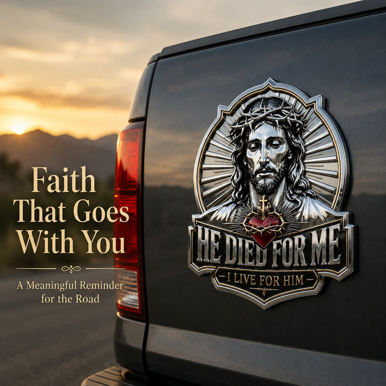 🔥Last Day 49% OFF🔥 - He Died For Me Emblem
