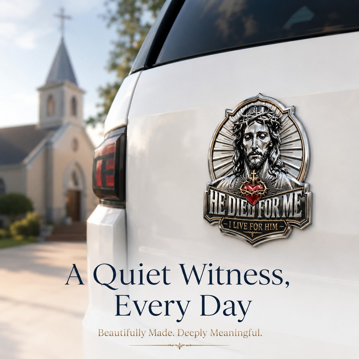 🔥Last Day 49% OFF🔥 - He Died For Me Emblem