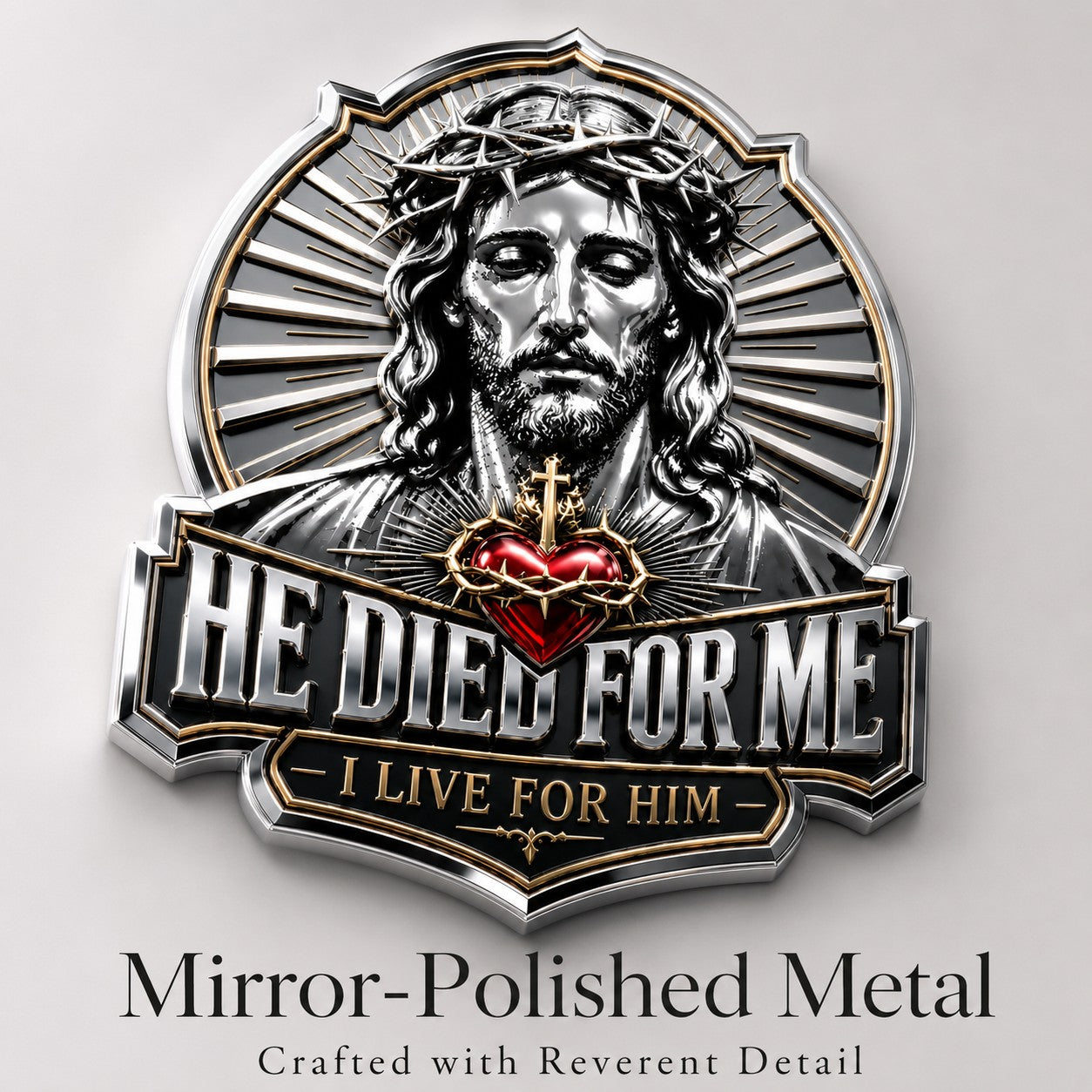 🔥Last Day 49% OFF🔥 - He Died For Me Emblem