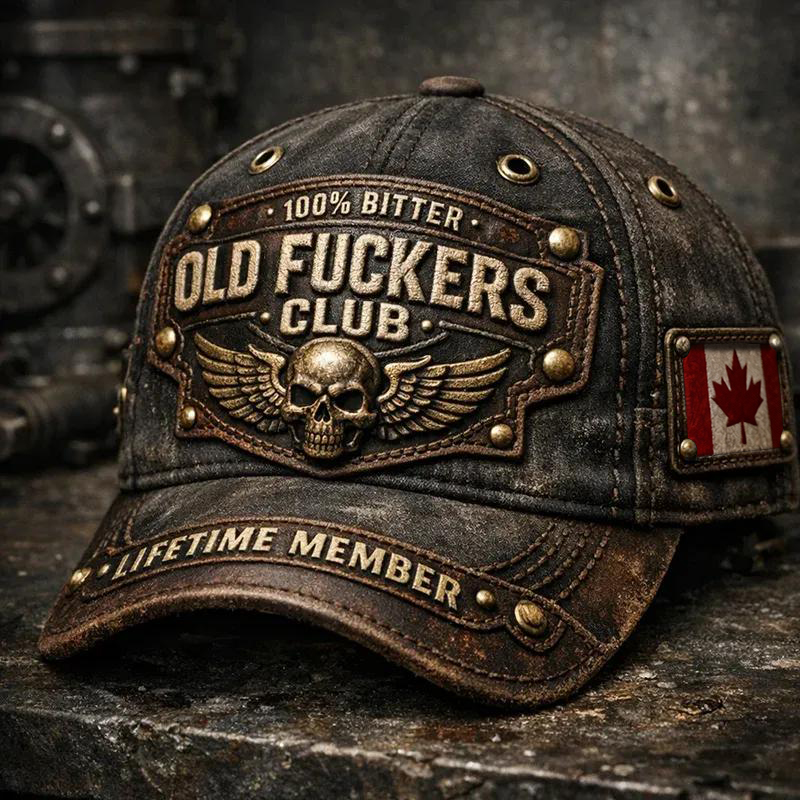 🎄Early Christmas 49% OFF❤️Old Fuckers Club-Vintage Baseball Cap🎁