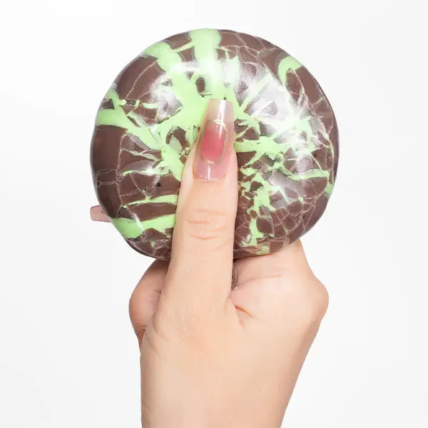 Crunchy Chocolate squishy Handmade Ball✨