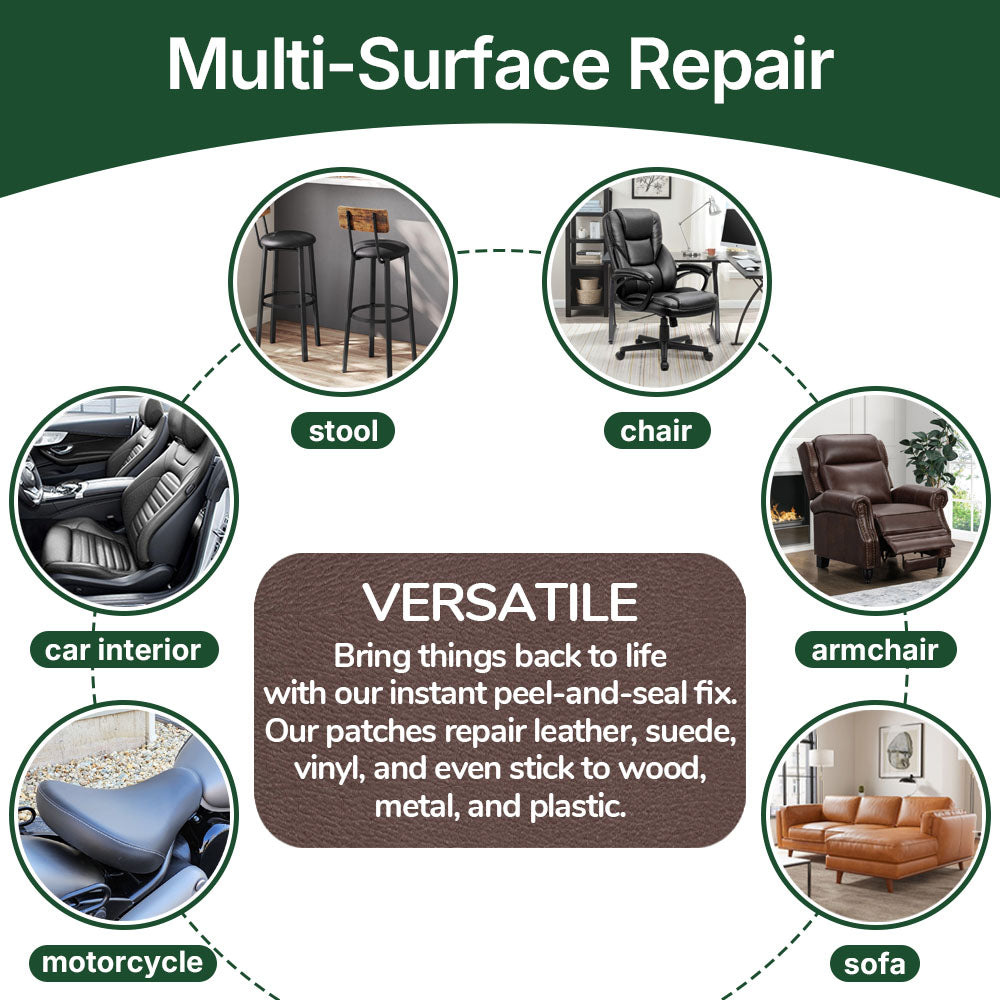 Self-adhesive Leather Repair Patch (19.7 x 53.9 in)