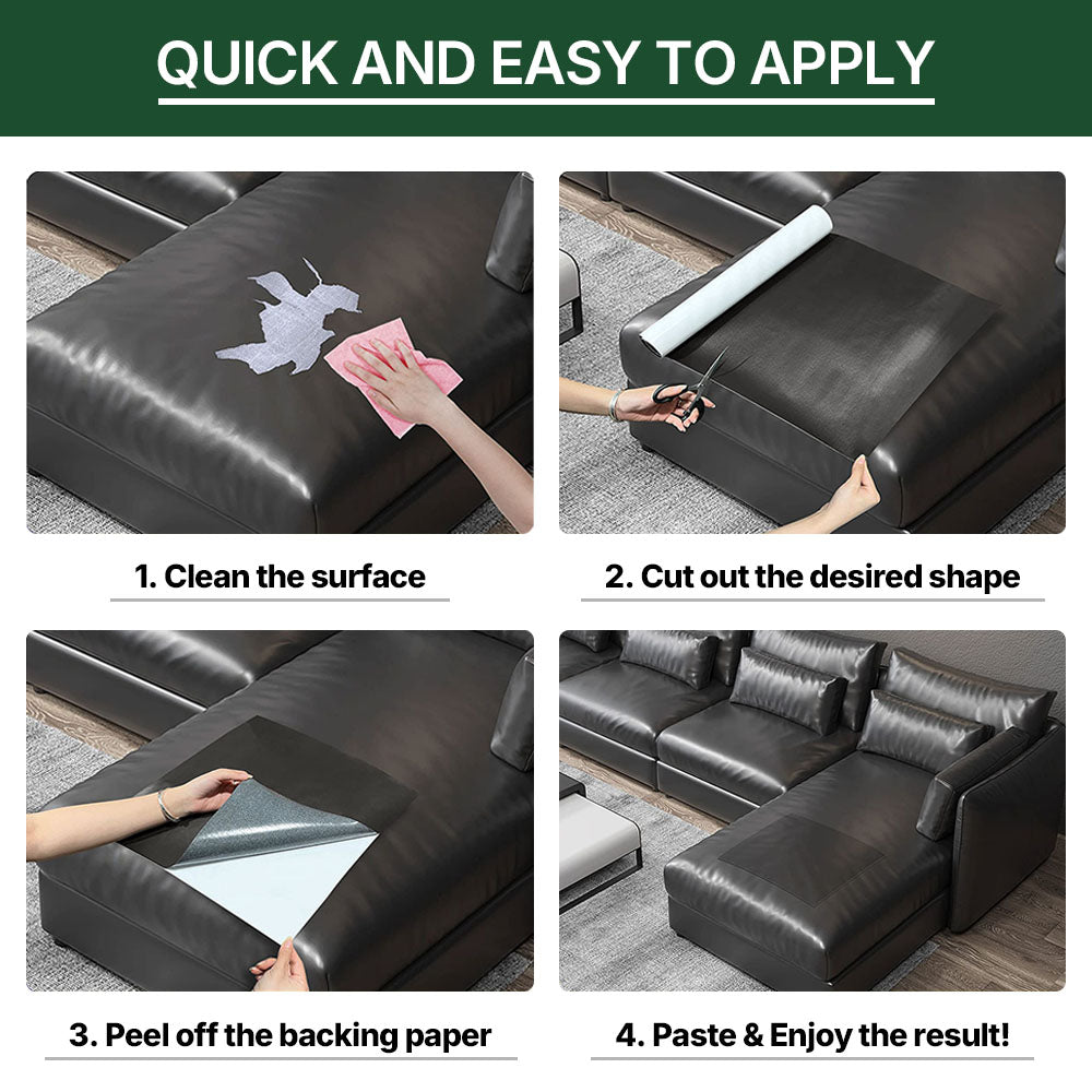 Self-adhesive Leather Repair Patch (19.7 x 53.9 in)