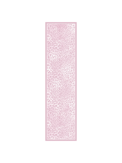 12 Momme Seidenschal – Leopardenmuster (175x45cm)