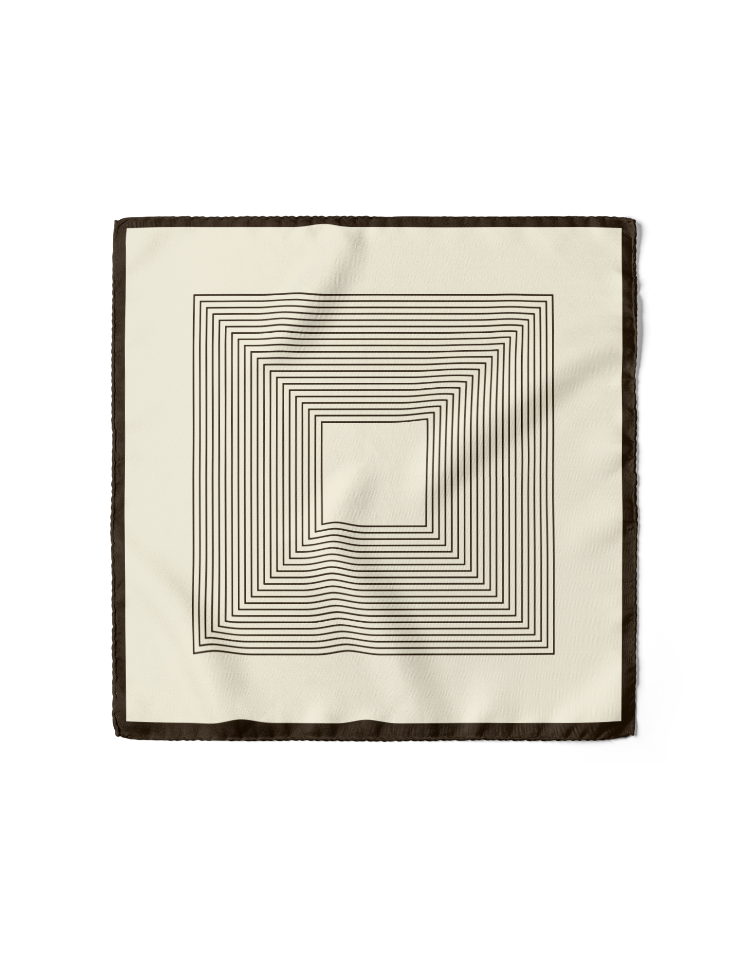 14Momme Seidenkrepp-Schal, quadratisch