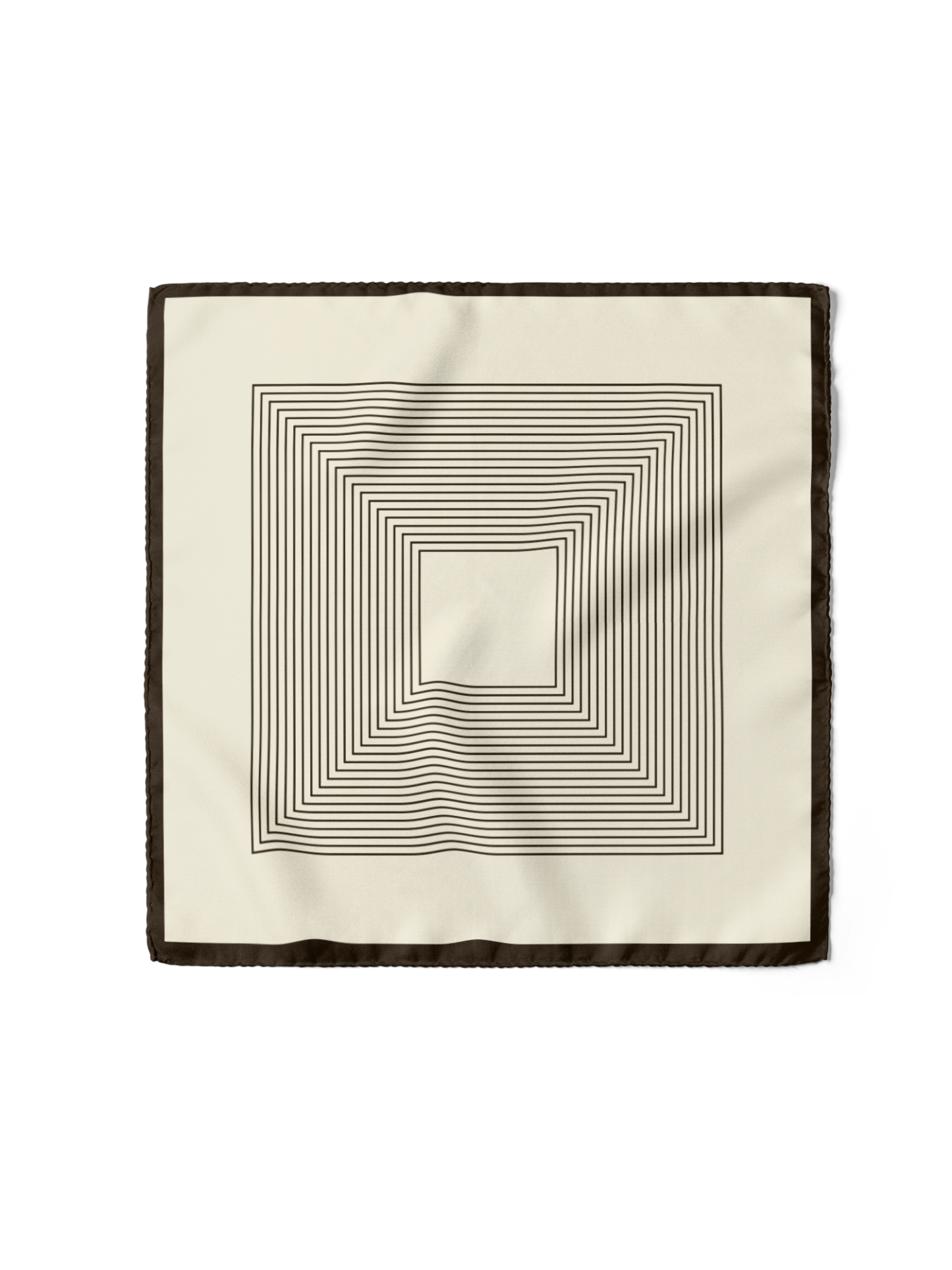 14Momme Seidenkrepp-Schal, quadratisch